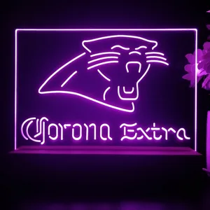 Carolina Panthers Corona Extra LED Desk Light