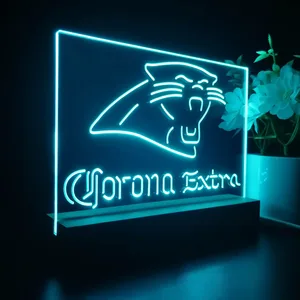 Carolina Panthers Corona Extra LED Desk Light