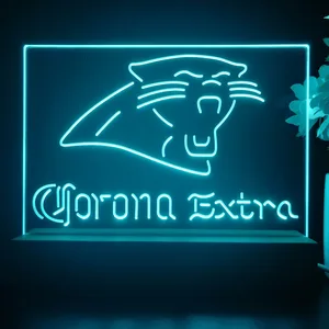 Carolina Panthers Corona Extra LED Desk Light