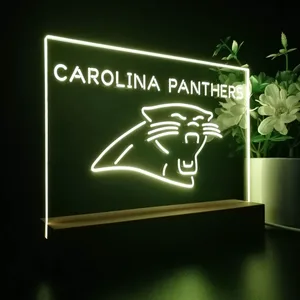 Carolina Panthers LED Desk Light