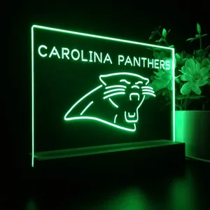 Carolina Panthers LED Desk Light