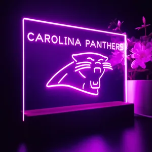 Carolina Panthers LED Desk Light