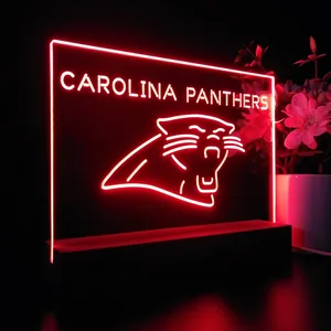 Carolina Panthers LED Desk Light