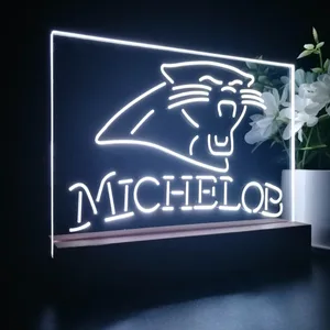 Carolina Panthers Michelob LED Desk Light