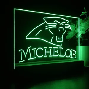 Carolina Panthers Michelob LED Desk Light
