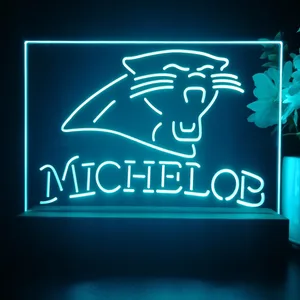 Carolina Panthers Michelob LED Desk Light