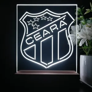 Ceara Sporting Club Logo LED Desk Light