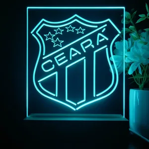 Ceara Sporting Club Logo LED Desk Light