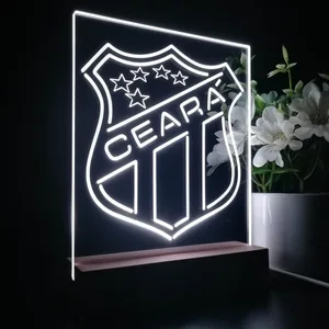 Ceara Sporting Club Logo LED Desk Light