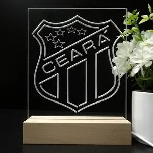 Ceara Sporting Club Logo LED Desk Light