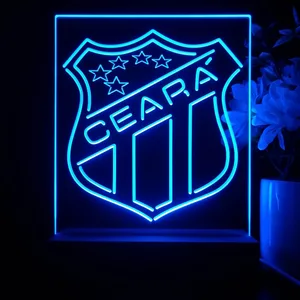 Ceara Sporting Club Logo LED Desk Light