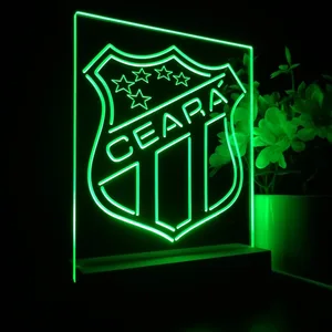 Ceara Sporting Club Logo LED Desk Light