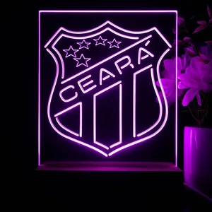 Ceara Sporting Club Logo LED Desk Light