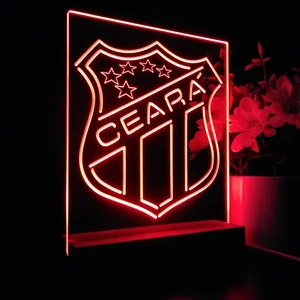 Ceara Sporting Club Logo LED Desk Light