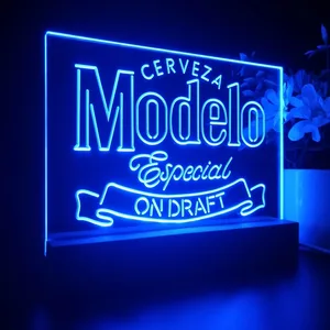 Cerveza Modelo Especial On Draft LED Desk Light