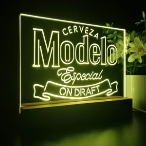 Cerveza Modelo Especial On Draft LED Desk Light