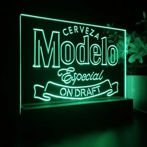 Cerveza Modelo Especial On Draft LED Desk Light