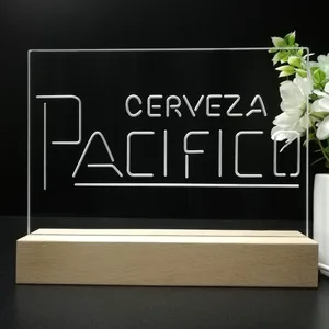 Cerveza Pacifico Banner LED Desk Light