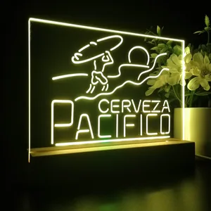 Cerveza Pacifico Surf LED Desk Light