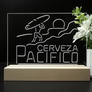 Cerveza Pacifico Surf LED Desk Light