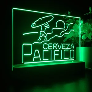 Cerveza Pacifico Surf LED Desk Light