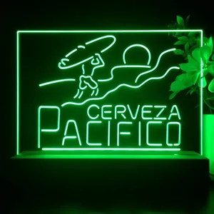 Cerveza Pacifico Surf LED Desk Light