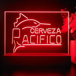 Cerveza Pacifico Swordfish LED Desk Light
