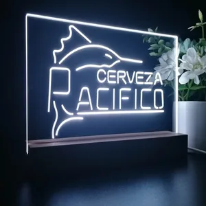 Cerveza Pacifico Swordfish LED Desk Light