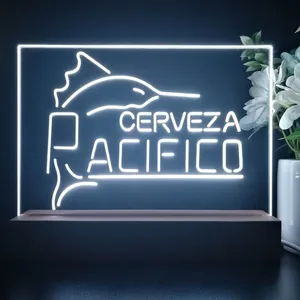 Cerveza Pacifico Swordfish LED Desk Light