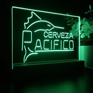 Cerveza Pacifico Swordfish LED Desk Light
