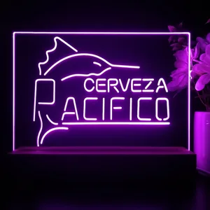 Cerveza Pacifico Swordfish LED Desk Light