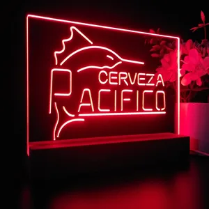 Cerveza Pacifico Swordfish LED Desk Light