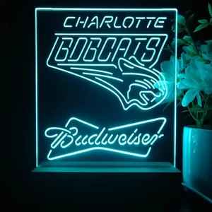Charlotte Bobcats Budweiser LED Desk Light