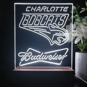 Charlotte Bobcats Budweiser LED Desk Light