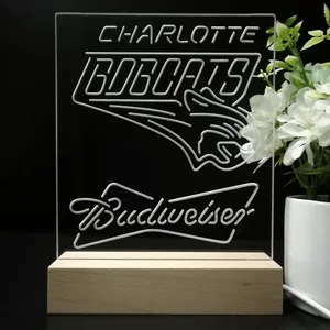 Charlotte Bobcats Budweiser LED Desk Light