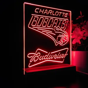 Charlotte Bobcats Budweiser LED Desk Light
