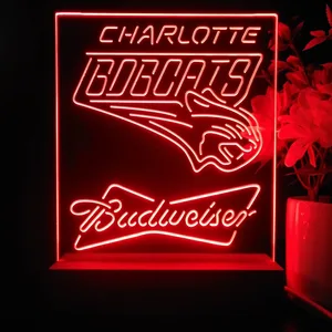 Charlotte Bobcats Budweiser LED Desk Light