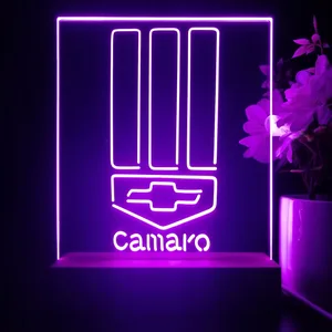 Chevrolet Camaro Emblem LED Desk Light