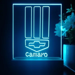 Chevrolet Camaro Emblem LED Desk Light