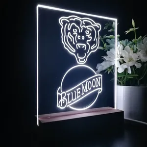 Chicago Bears Blue Moon LED Desk Light