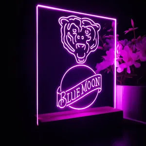 Chicago Bears Blue Moon LED Desk Light