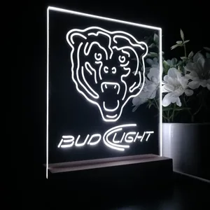 Chicago Bears Bud Light LED Desk Light