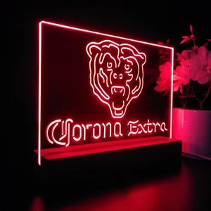 Chicago Bears Corona Extra LED Desk Light