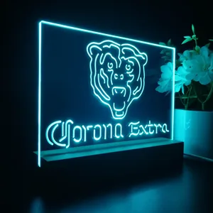Chicago Bears Corona Extra LED Desk Light
