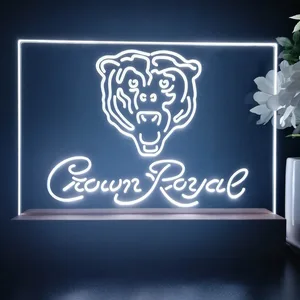 Chicago Bears Crown Royal LED Desk Light
