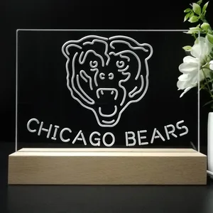 Chicago Bears LED Desk Light