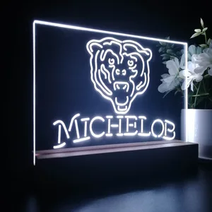 Chicago Bears Michelob LED Desk Light