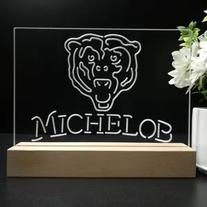 Chicago Bears Michelob LED Desk Light