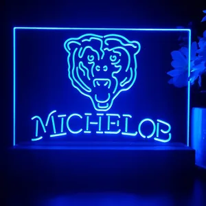 Chicago Bears Michelob LED Desk Light