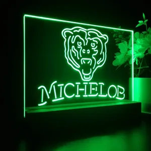 Chicago Bears Michelob LED Desk Light